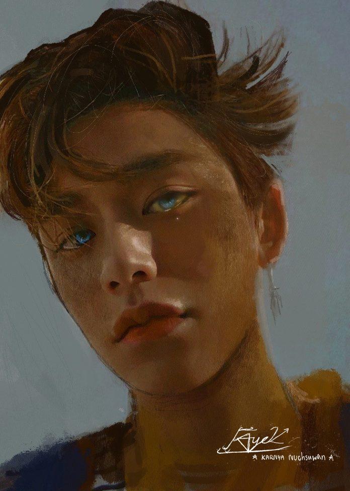 Deep blue sea Lucas by Faye Karnya Lucas NCT by Faye Karnya