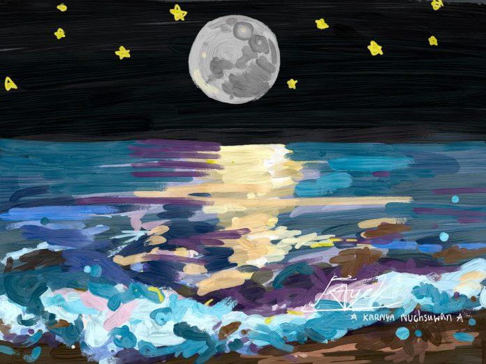 Reflection of Moon Taeil by Faye Karnya